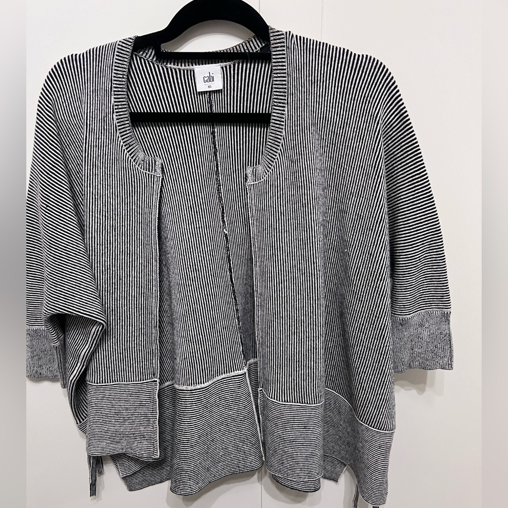 Cabi striped zip up